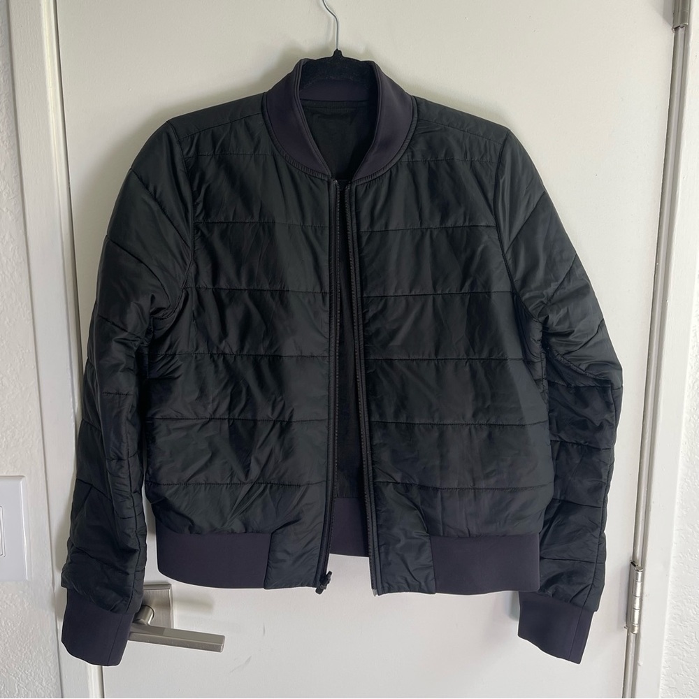 Lululemon Reversible Black Bomber 8